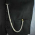 Sterling silver plate pull ring type Albert chain Kihei link