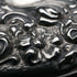 1903 British Antique Sterling Silver Lid Cut Glass Jar by King & Sons