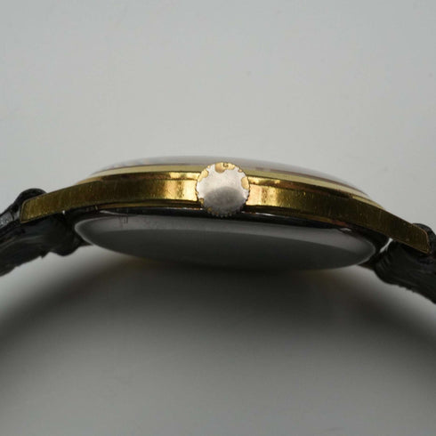 Reloj de pulsera mecánico vintage británico J.W. Benson para caballero, caja de aleación, 17 rubíes, en buen estado de funcionamiento