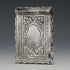 Estuche para tarjetas de plata esterlina, antiguo, británico, 1873, 56 g, GEORGE UNITE