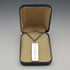 1977 British Vintage Sterling Silver Jubilee Ingot Pendant with Sterling Silver Chain Total 42.3g With Case