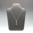 1977 British Vintage Sterling Silver Jubilee Ingot Pendant with Sterling Silver Chain Total 42.3g With Case
