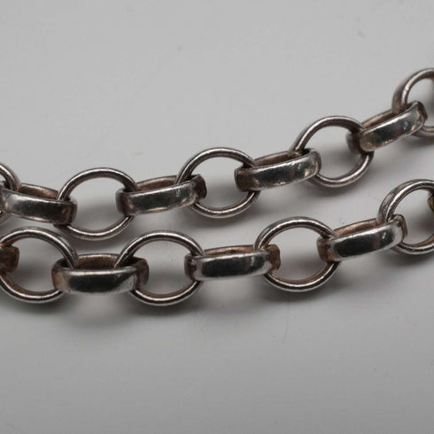 1977 British Vintage Sterling Silver Jubilee Ingot Pendant with Sterling Silver Chain Total 42.3g With Case