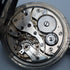 Circa 1916 Antique Longines Pocket Watch, Slim Silver-Plated Case, Good Working Order