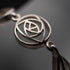 British Vintage Glasgow Rose Sterling Silver Bracelet 12g