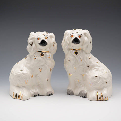 英国ヴィンテージ Beswick ベズウィック スタッフォードシャー・ドッグ 1378-6 高さ13.5cm