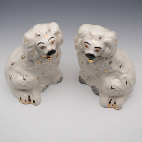 英国ヴィンテージ Beswick ベズウィック スタッフォードシャー・ドッグ 1378-6 高さ13.5cm