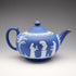 英國古董 Wedgwood 茶壺 Jasperware Wedgwood 藍
