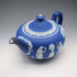 英國古董 Wedgwood 茶壺 Jasperware Wedgwood 藍