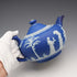 英國古董 Wedgwood 茶壺 Jasperware Wedgwood 藍