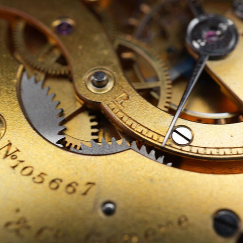1898年頃 スイス パテック・フィリップ 懐中時計 K18金無垢オープンフェース 動作良好
