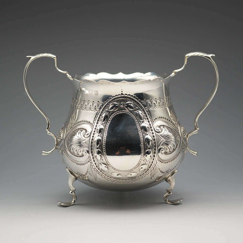1906년 영국 앤틱 순은제 슈거볼 236g 찰스 호너