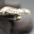 Broche vintage de plata de ley y marcasitas con diseño de lazo, 10.5 g