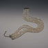 Collar vintage de plata de ley y 7 hileras de perlas barrocas de agua dulce, 51 cm