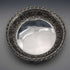 Pair of Antique English Silver Plate Pierced Round Dishes by Mappin Brothers