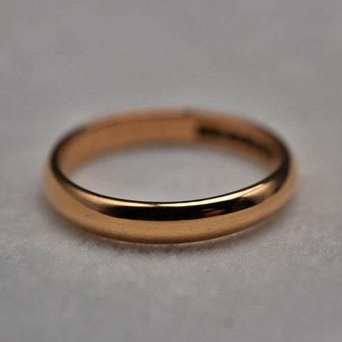 1956 British Vintage K22 Gold Ring 4.4g (US Size 7.5) Henry Hyde Aston