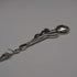 Colgante vintage británico de plata de ley con diseño de rosa de Glasgow, incluye cadena de plata de ley