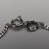Colgante vintage británico de plata de ley con diseño de rosa de Glasgow, incluye cadena de plata de ley
