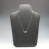 Vintage Sterling Silver & Marcasite Ribbon Design Pendant Necklace