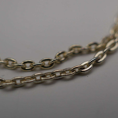 Vintage Sterling Silver & Marcasite Ribbon Design Pendant Necklace