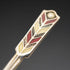 1958 English Vintage Sterling Silver Enamel Coffee Spoons, Set of 6, Total 61g, Turner & Simpson