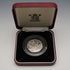 UK 50 Pence Commemorative Silver Coin World War II D-Day 50th Anniversary Royal Mint with Case and Certificate