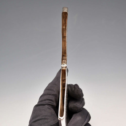 1885年 英国アンティーク 純銀製カードケース 54g Frederick Marson