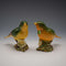 英国ヴィンテージ Beswick ベズウィック カワラヒワ フィギュリン 2体セット(No.2105)