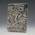 1904년 영국 앤틱 부조 장식 순은 카드 케이스 62g L&W