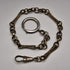 Vintage Two-Tone Fancy Link Swivel Clasp Albert Chain
