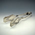 British Antique Silver Plate Sandwich Tongs by William Hutton