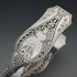 British Antique Silver Plate Sandwich Tongs by William Hutton