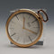 Circa 1950 Vintage Swiss Renis Pocket Watch Gold Filled Slim Open Face In Good Working Order