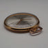 Circa 1950 Vintage Swiss Renis Pocket Watch Gold Filled Slim Open Face In Good Working Order