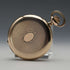 Circa 1930 Switzerland Zenith Pocket Watch Swan Neck Mechanical Gold Plated Hunter Case Good Working Order