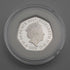 UK Beatrix Potter 150th Anniversary "Jeremy Fisher" 50p Proof Silver Coin with Royal Mint Case and Certificate 02065