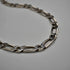 Vintage Figaro Chain Sterling Silver Necklace 56cm 44g