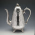 Late 19th Century English Antique Silver Plated Coffee Set by B. Grayson & Son