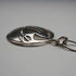 Colgante circular Art Nouveau de plata de ley vintage británica, con cadena de plata de ley, Kit Heath
