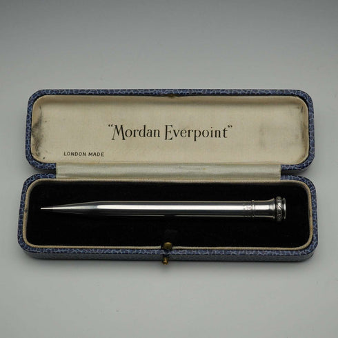 米国ヴィンテージ WAHL EVERSHARP 純銀製 ミニ推進式ペンシル ケース入り