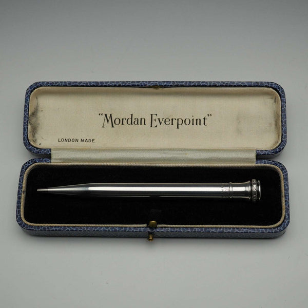 米国ヴィンテージ WAHL EVERSHARP 純銀製 ミニ推進式ペンシル ケース入り