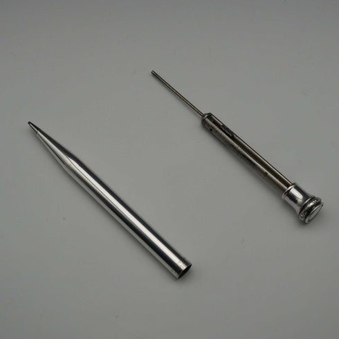 米国ヴィンテージ WAHL EVERSHARP 純銀製 ミニ推進式ペンシル ケース入り