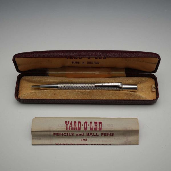 1961年 英国ヤード・オ・レッド 純銀製 ミニ推進式ペンシル YARD-O-LETTE
