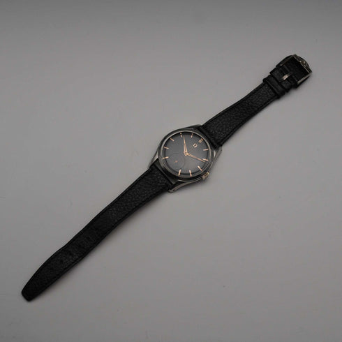 1950年頃 オメガ 紳士用 機械式腕時計 Ref2503-1 Cal265 ブラックダイヤル 動作良好