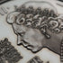 1977年 英国エリザベス2世女王 戴冠25周年 記念銀貨 45g Birmingham Mint ケース付