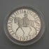Moneda de plata conmemorativa del 25º aniversario de la coronación de la Reina Isabel II del Reino Unido, 1977, 28g, Royal Mint, con estuche y certificado.