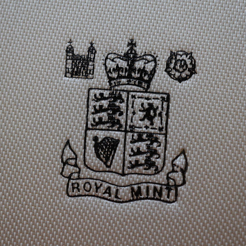 Moneda de plata conmemorativa del 25º aniversario de la coronación de la Reina Isabel II del Reino Unido, 1977, 28g, Royal Mint, con estuche y certificado.