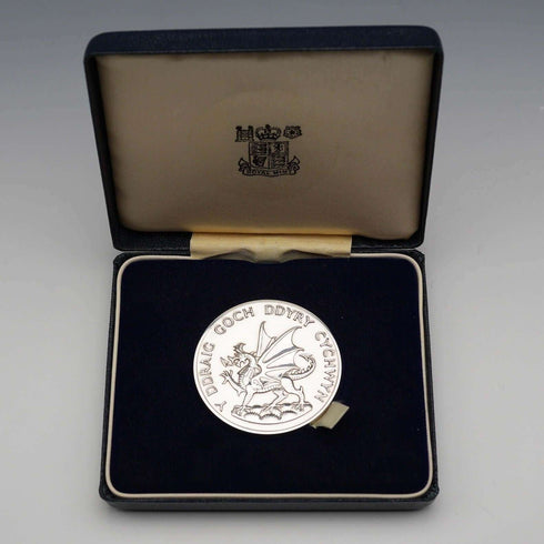 1969 Investiture of the Prince of Wales Commemorative Medal 70g Royal Mint Cased