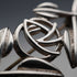 British Vintage Rennie Mackintosh Style Sterling Silver Brooch 7.2g Carrick