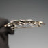 US Antique Sterling Silver, Enamel & Gold Plated Floral Brooch by W. E. Richards